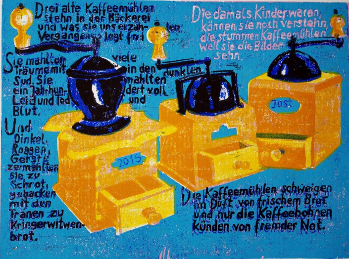 Die Kaffeemühlen - 2014 - 30 x 40